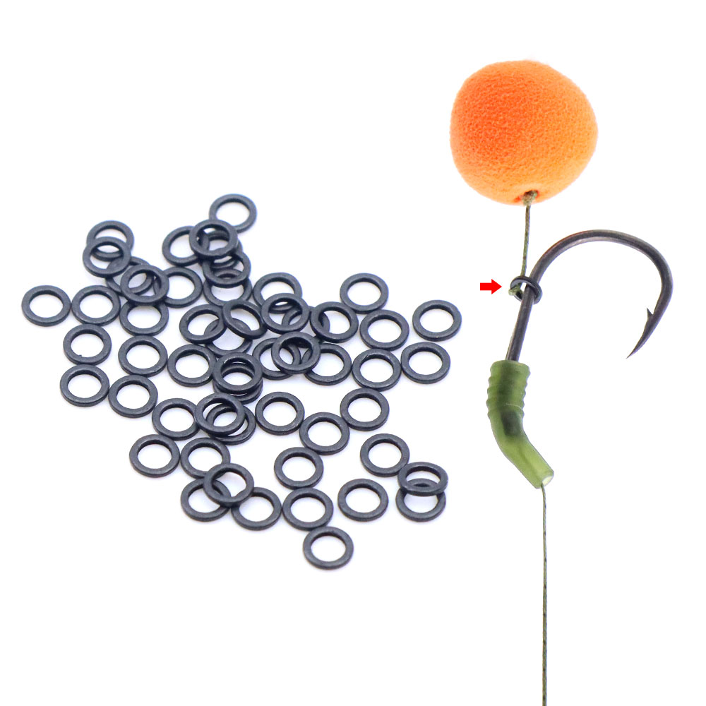 Fishing Equipment Hook - 50pcs Carp Fishing Accessories Round Ring
