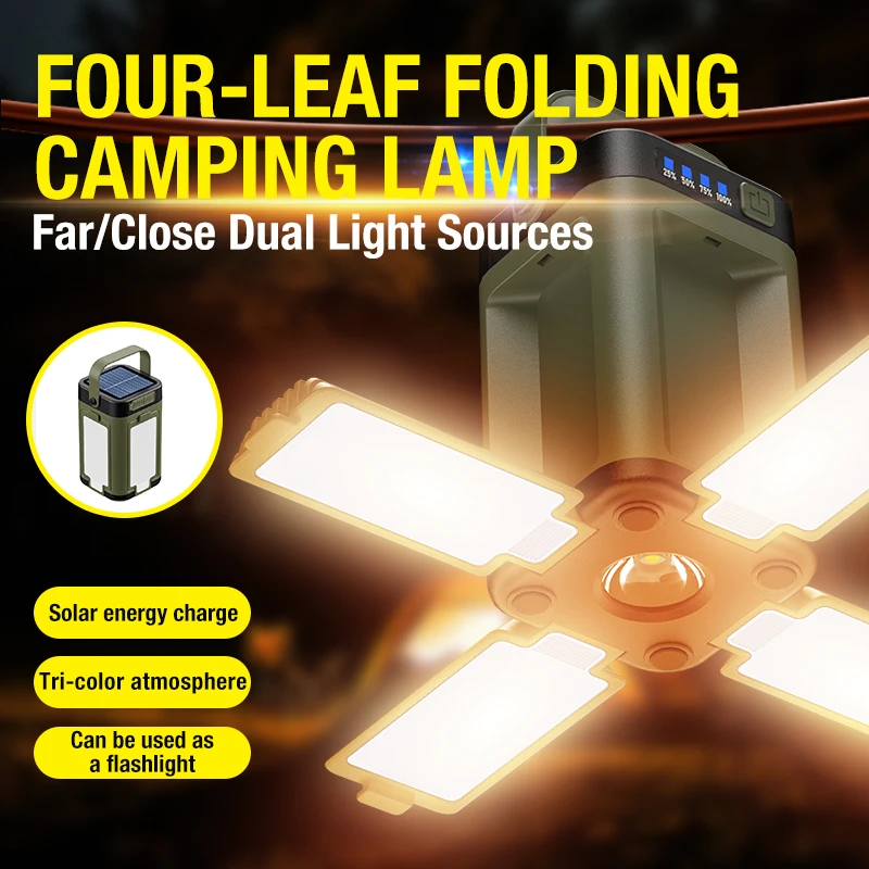 Fishing Equipment And Gear - Outdoor Portable Mobile Power Light Type-C