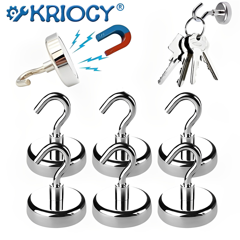 Fishing Equipment Hook - Strong Powerful Round Neodymium Magnet Hook