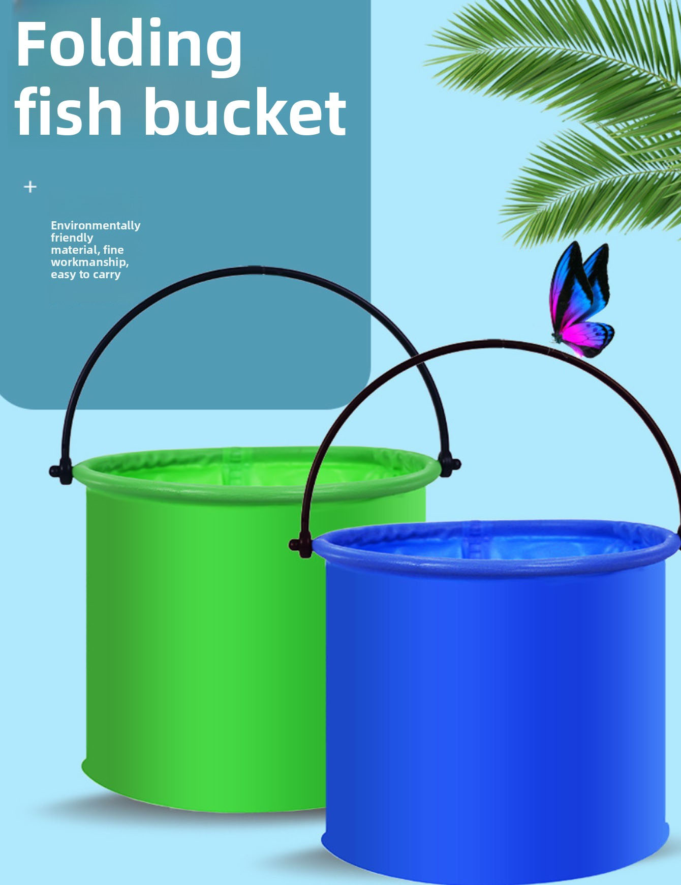 Fishing Equipment For Sale - Telescopic Fishing Bucket, Extendable Tool, Beach