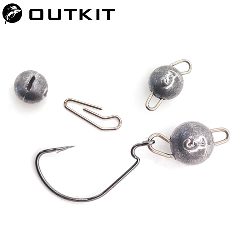 Fishing Equipment Hook - OUTKIT 10pcs/lot Lead Head Sinker Soft