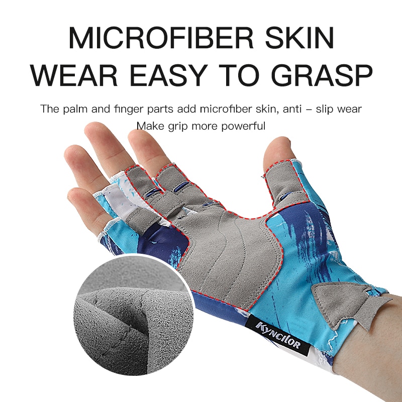 Fishing Gloves Men Women Half- - Fishing Equipment In China 评论和价格