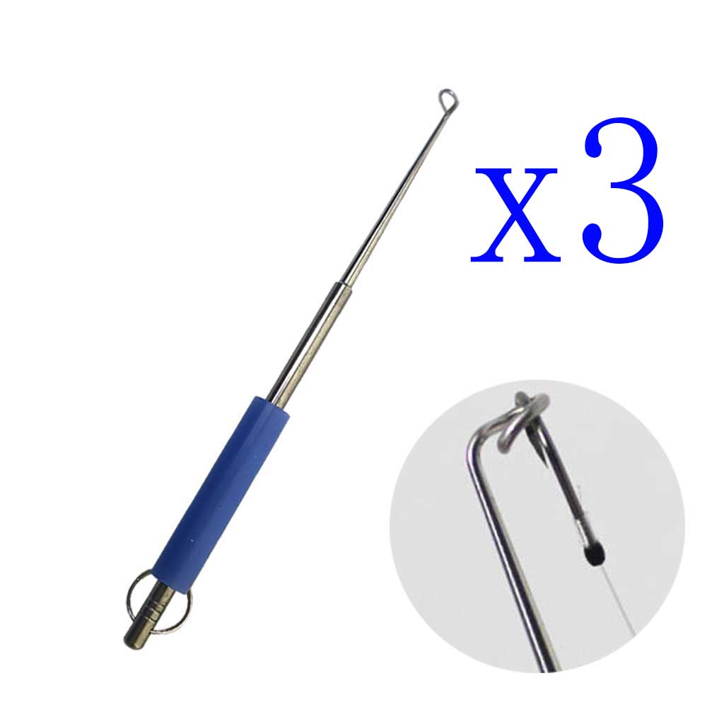 3-Pack Stainless Steel Fish Ho - Fishing Equipment Price 评论和价格