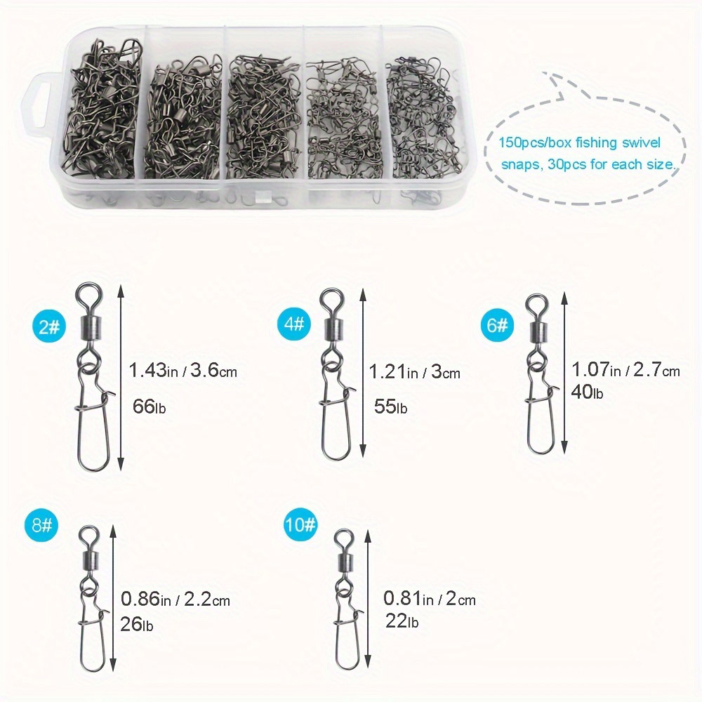 95/210 PCS Set Fishing Connect - Fishing Equipment Hook 评论和价格