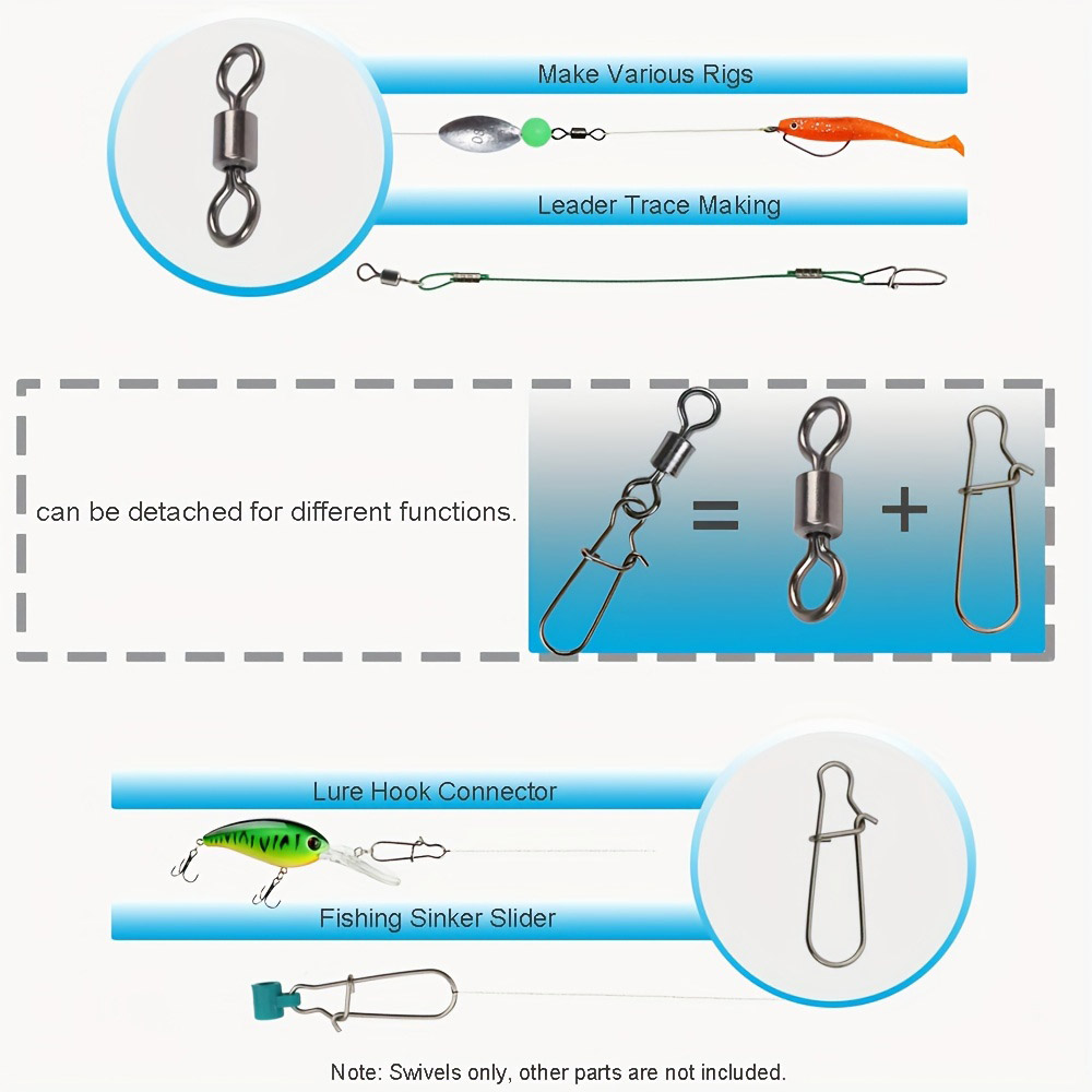 95/210 PCS Set Fishing Connect - Fishing Equipment Hook 评论和价格