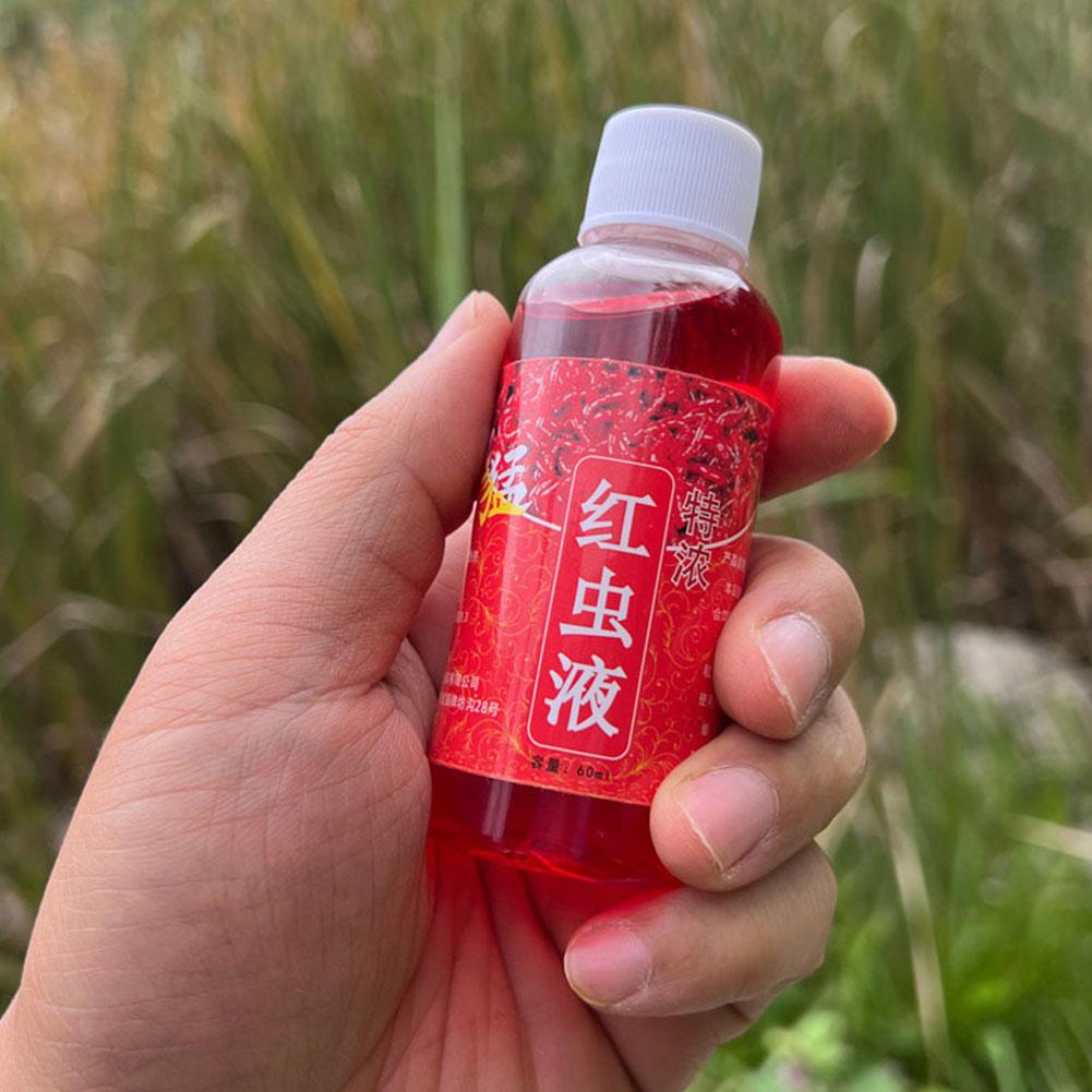 60ML Liquid Blood Worm Scent F - Fishing Equipment For Sale 评论和价格
