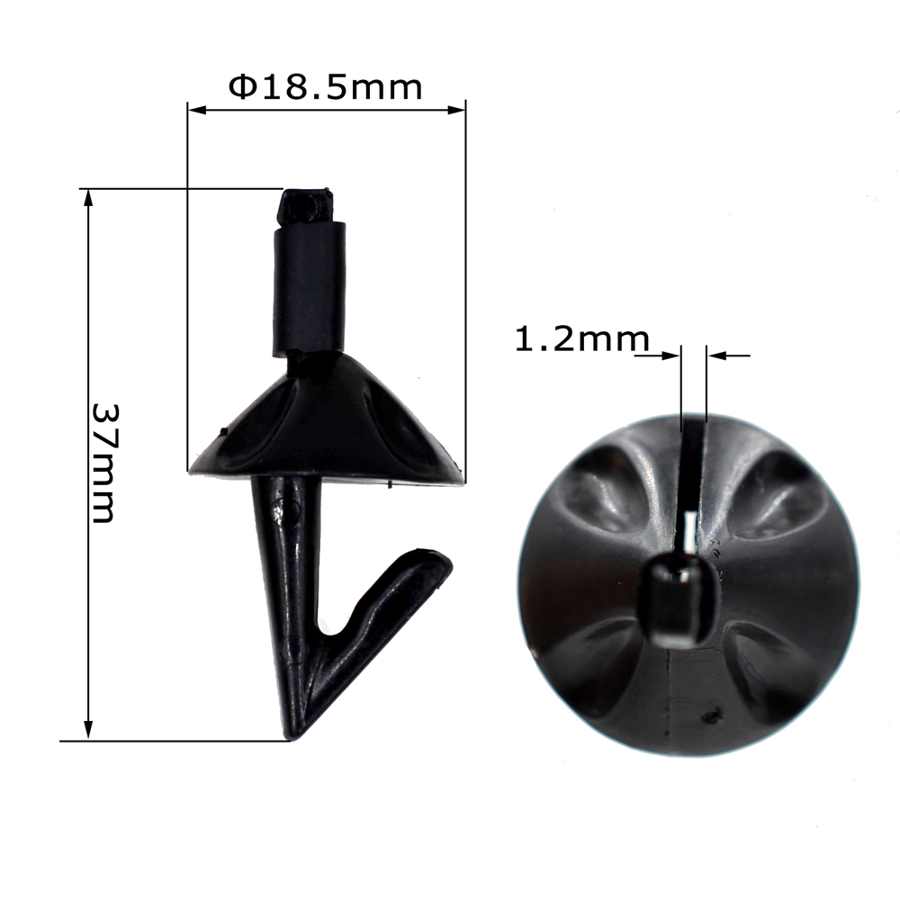 MNFT 20pcs Black Fishing Bait  - Fishing Equipment Hook 评论和价格