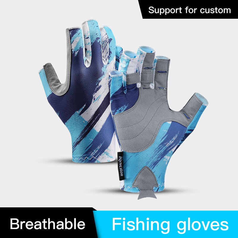 Fishing Gloves Men Women Half- - Fishing Equipment In China 评论和价格