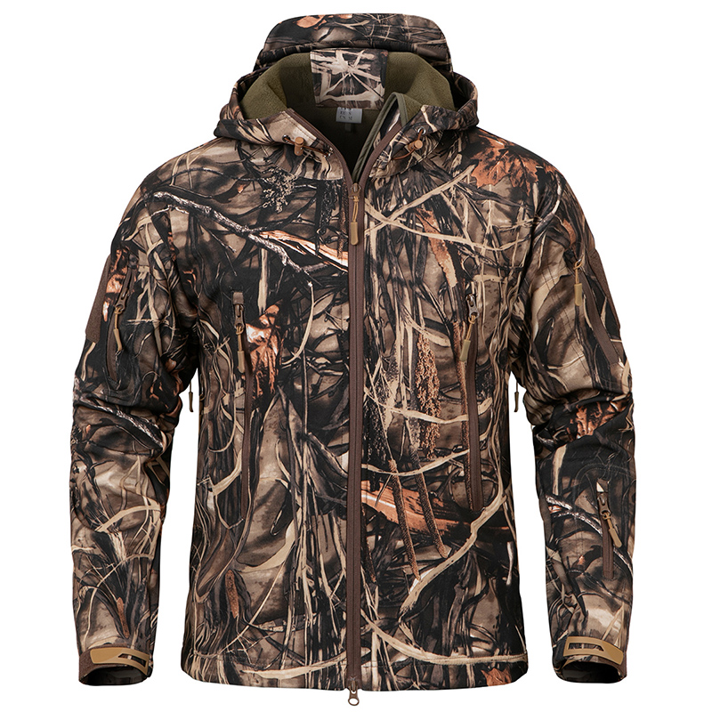 Men's Silent Soft Shell Camouf - Fishing Equipment And Gear 评论和价格