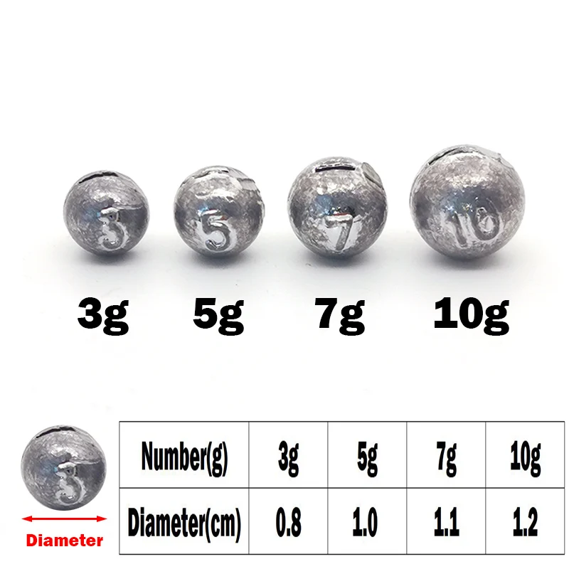 OUTKIT 10pcs/lot Lead Head Sin - Fishing Equipment Hook 评论和价格