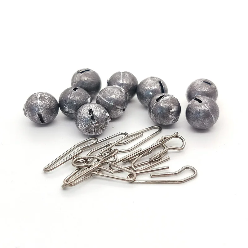 OUTKIT 10pcs/lot Lead Head Sin - Fishing Equipment Hook 评论和价格