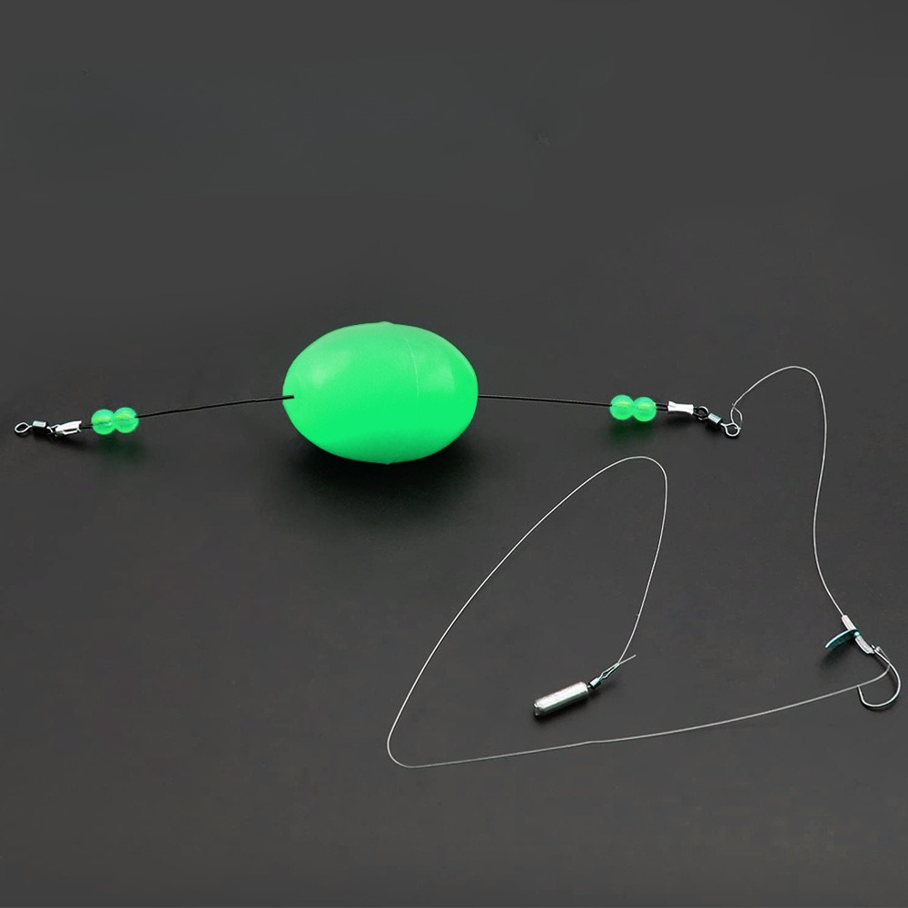 Glow Fishing Beads Oval Lumino - Fishing Equipment Hook 评论和价格