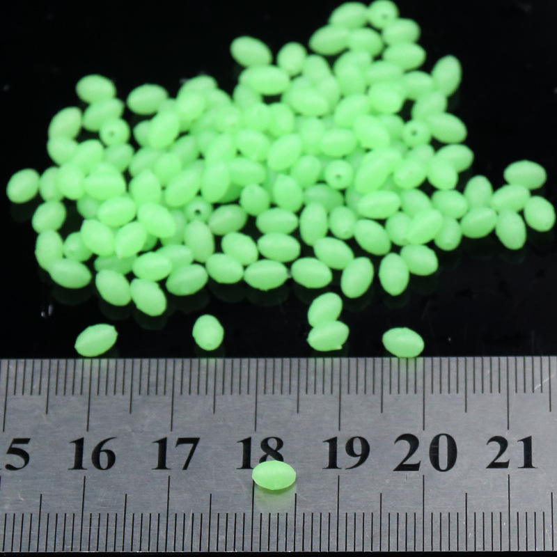Glow Fishing Beads Oval Lumino - Fishing Equipment Hook 评论和价格